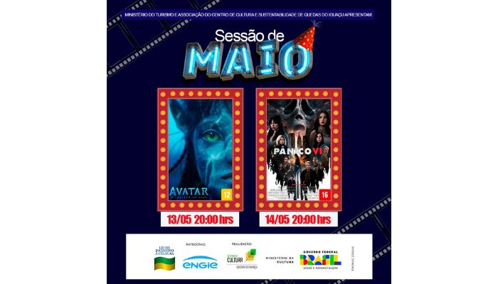 Quedas - CineQuedas celebra 8 anos com filmes Avatar 2 e Pânico 6